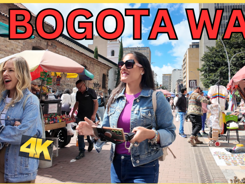 Bogota, Colombia Travel Walk