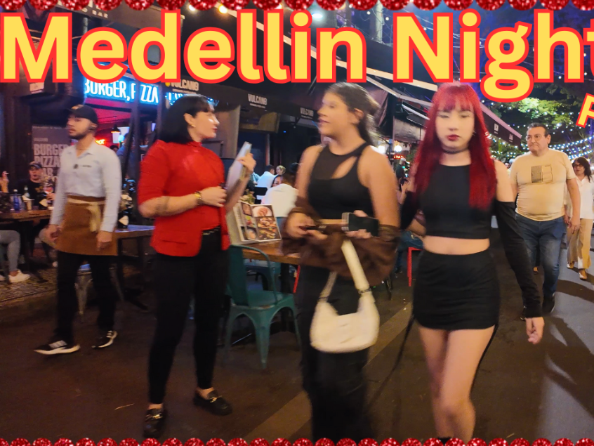 Medellin Colombia Nightlife Provenza